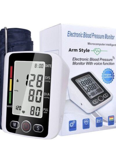 ELECTRIC-BATTERY BLOOD PRESSURE MONITOR WITH VOICE FUNCTION
