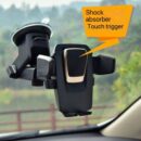 360⁰ ROTATING NEW UNIVERSAL ADJUSTABLE CAR DASH PHONE HOLDER