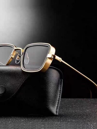 ORIGINAL METAL TREND MEN FASHION THICK SUNGLASSES WITH CASE