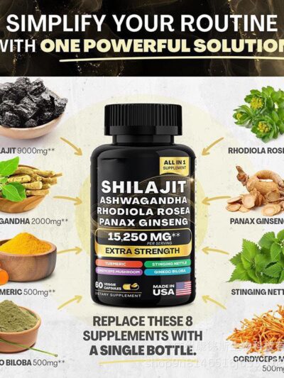 8in1 SHILAJIT SUPPLEMEN (60 CAPSULE)