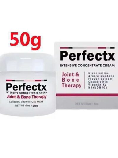 PERFECTX 50g JOINT & BONE THERAPY CREAM WITH COLLAGEN, VITAMINS, K2&MSM