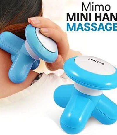 USB- BATTERY POWERED PORTABLE HANDHELD MULTIFUNCTIONAL MINI TRIANGLE MASSAGER