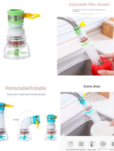 HOUSEHOLD MAGNETIC TAP WATER PURIFIER FAUCET FILTER