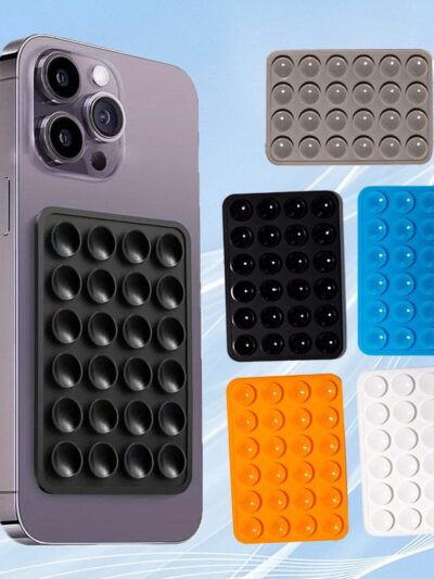 1PC ANTI SLIP SUCTION SILICONE PHONE HOLDER