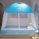 UPGRADED STYLE INSTALLATION FREE ADULT MOSQUITO NET - 6 by 6 FEET ( 180 x 200CM)