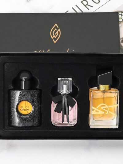 WARMKISS LADIES LONG-LASTING 3PCS SET PARIS PERFUME INSIDE A BOX 90ML