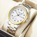 VOLIS LADIES LUMINOUS DOUBLE CALENDAR LOVERS WATCH WITH BOX