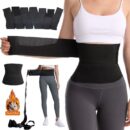 6M ABDOMINAL WOMEN TUMMY TRAINER FITNESS TIGHT YOGA BELT
