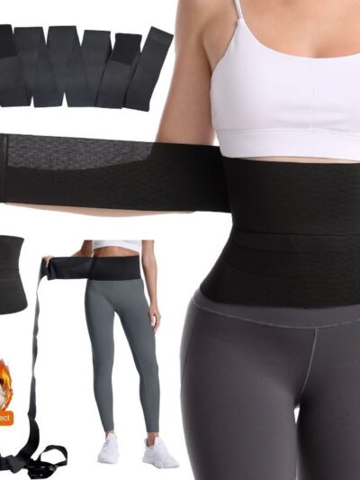 6M ABDOMINAL WOMEN TUMMY TRAINER FITNESS TIGHT YOGA BELT