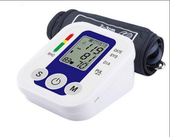 SPHYGMOMANO-METER AUTOMATIC ELECTRIC/BATTERY ENABLED INTELLIGENT BLOOD PRESSURE MONITOR MACHINE WITH VOICE - Image 2