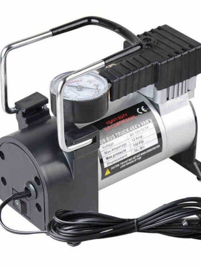 3MIN PORTABLE AIR PUMP CAR TIRE INFLATOR SINGLE CYLINDER 12V