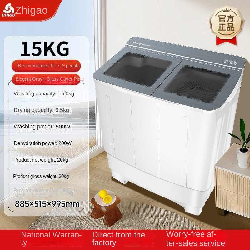 CHIGO" MANUAL WASH & SPIN LONG LASTING WASHING MACHINE ( PRE-ORDER) ARRIVAL DATE 50-60 DAYS - Image 7