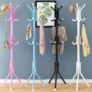 ORIGINAL RACK COAT STAND CLOTHING HANGER (WHITE)