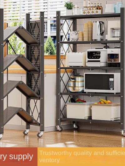 5 LAYER KITCHEN -LIVING ROOM INSTALLATION FLOOR STANDING STORAGE/RACK