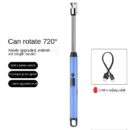 RECHARGEABLE PULSE IGNITION ELECTRONIC IGNITER GAS LIGHTER - Blue