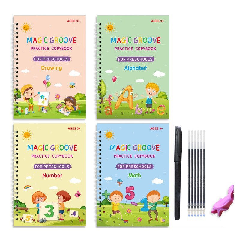 (MAGIC GROOVE) CHILDREN HANDWRITING PRACTICAL BOOK