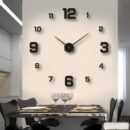 130CM DIY CREATIVE ROUND SHAPE ACRYLIC WALL CLOCK