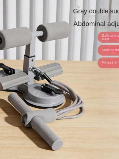 MULTIFUNCTIONAL DOUBLE SIT UP AUXILIARY EXERCISES WORKOUT BAR MACHINE + PUSH UP ROPE
